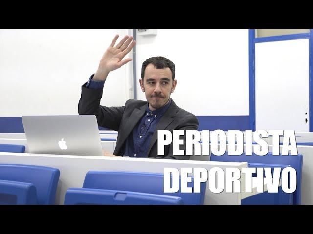 PERIODISTA DEPORTIVO