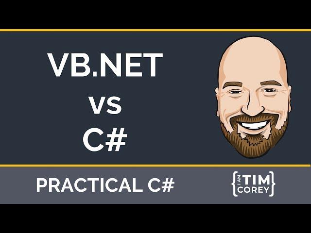 VB.NET vs C# - A comparison of the two languages, how they are different, and where they are going