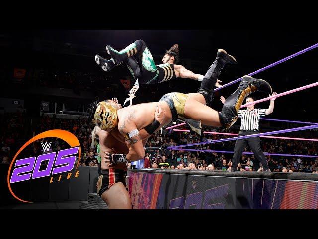 Kalisto & Mustafa Ali vs. Enzo Amore & Ariya Daivari: WWE 205 Live, Oct. 10, 2017