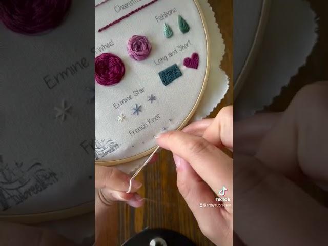 French Knot Tutorial