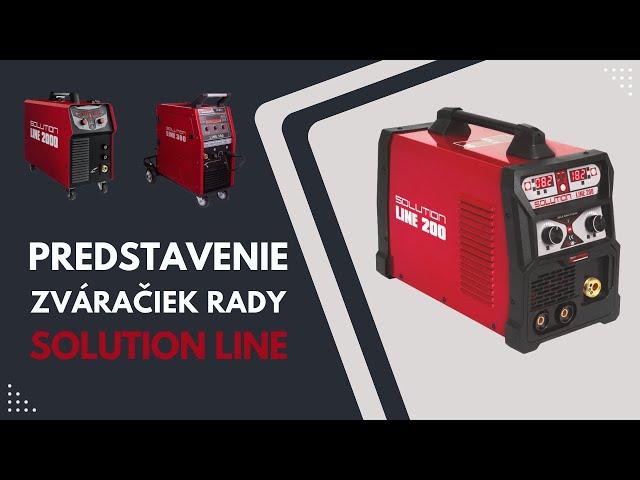 Zvárací invertor MIG/MAG + MMA + TIG v jednom? To je rada zváračiek Solution LINE