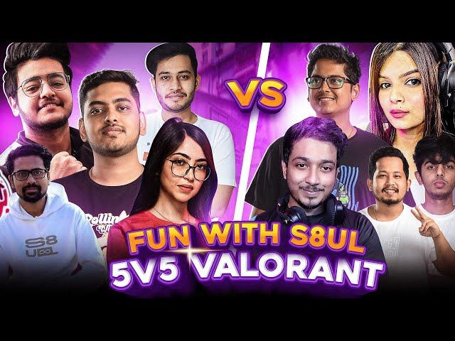 Ambulance ready rakho Valorant Coma gameplay aarha h || S8UL VALORANT || 5 vs 5