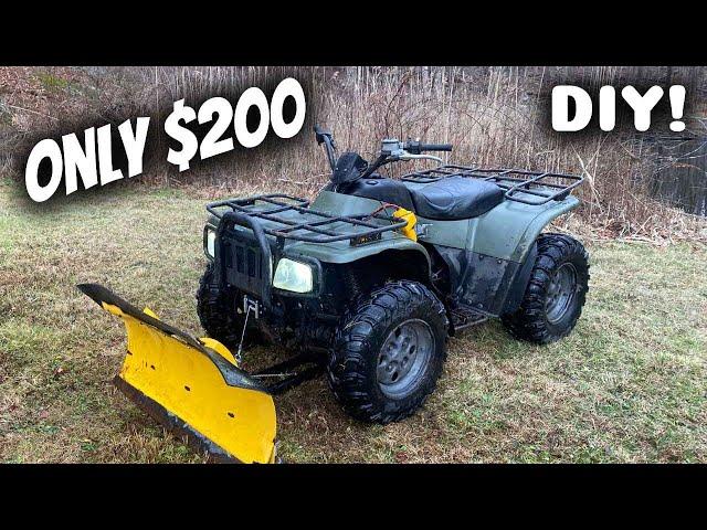 DIY: How to Easily Install a Snow Plow on ANY ATV!