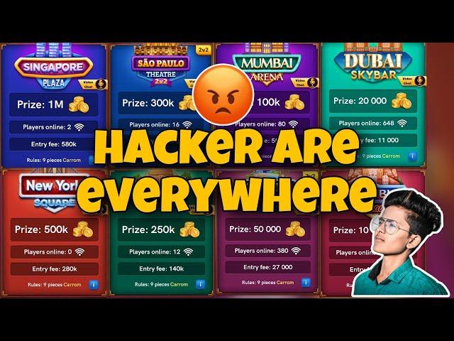 I'm Done With ith Carrom pool [ Hacker ]  | Carrom pool | Carrom board | Gaming Nazim