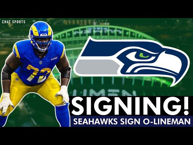  Tremayne Anchrum Signing With Seahawks In 2024 NFL Free Agency | Seahawks News & Contract Details