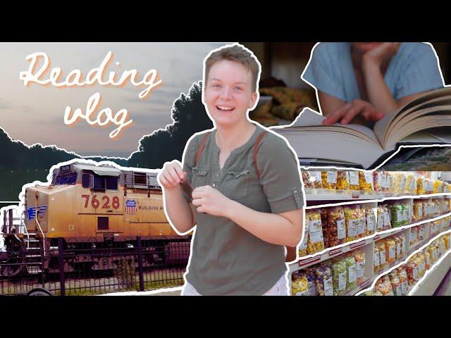 Travel Reading Vlog  Trains, Octopuses, and Candy Stores!