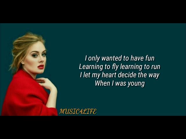 Adele - Million Years Ago (Lyrics)