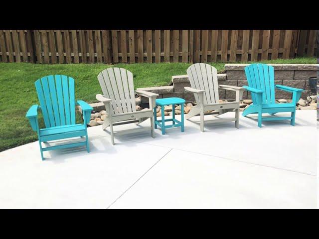 Trex vs Polywood composite outdoor furniture.  The pros and cons.