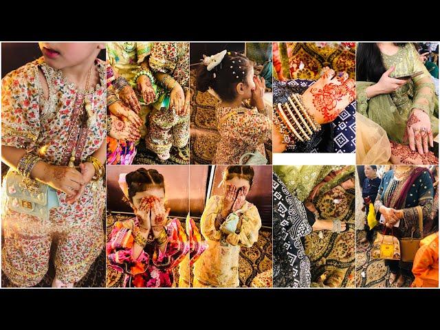 Mehndi py jhithaniyon se b mulakat ho gai  | Saliha life Routine Vlogs