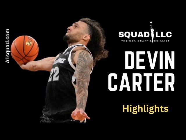 Devin Carter Highlights & NBA Draft Scouting Report