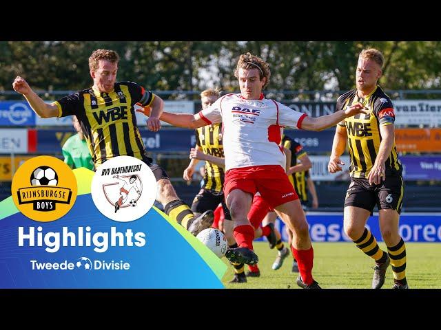  Uien slaan OPNIEUW toe! | Highlights Rijnsburgse Boys - BVV Barendrecht