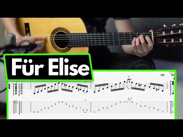The Beautiful Für Elise on Classical Guitar