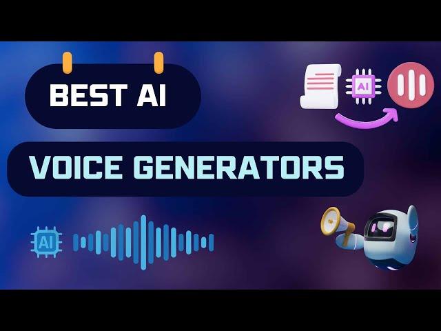 13 Best AI Voice Generators for 2025 – Realistic AI Voices!