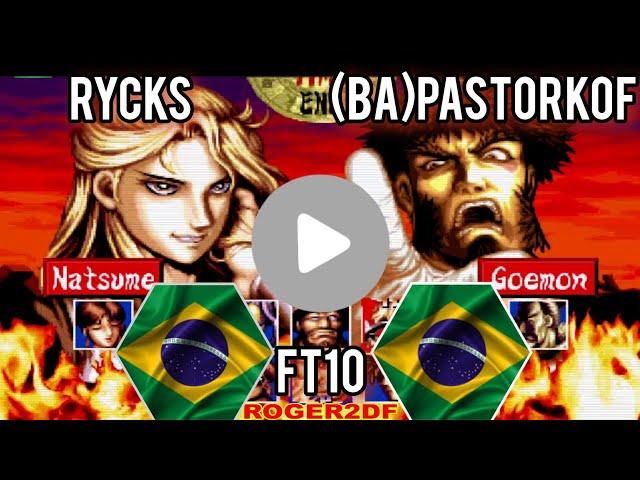 Ninja Master's -((Rycks(BA)PasTorKoF))#fightcade2 ONLINE #ninjamaster SÓ LUTA TOP