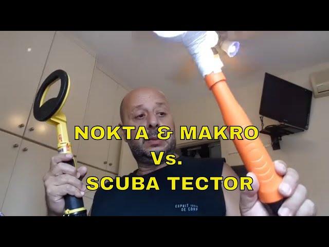 NOKTA & MAKRO PULSEDIVE  Vs. SCUBA TECTOR DETEKNIX  METAL DETECTORS