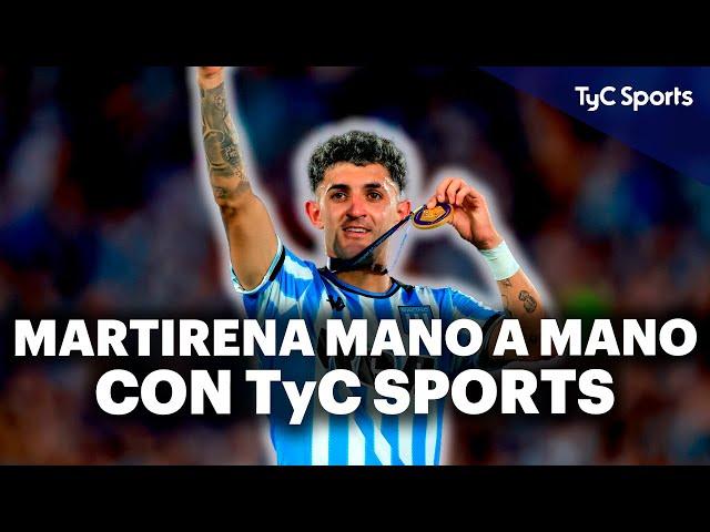 GASTÓN MARTIRENA, FIGURA DE RACING CAMPEÓN, EN EXCLUSIVA CON TYC SPORTS  La final, el golazo y más