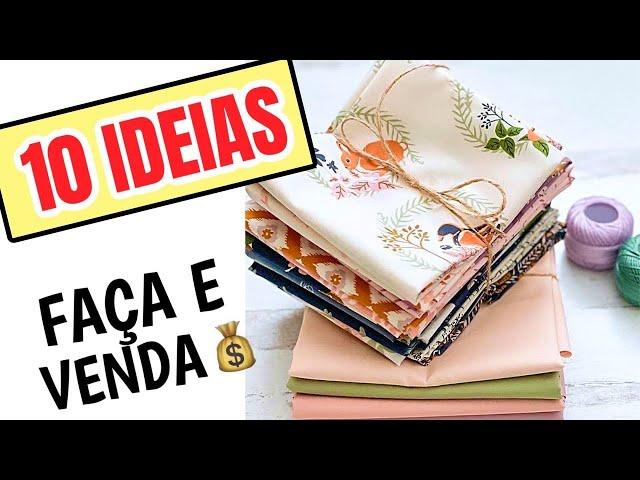 10 IDEIAS DE COSTURA FÁCIL PARA VENDER E GANHAR DINHEIRO COM COSTURA E ARTESANATO