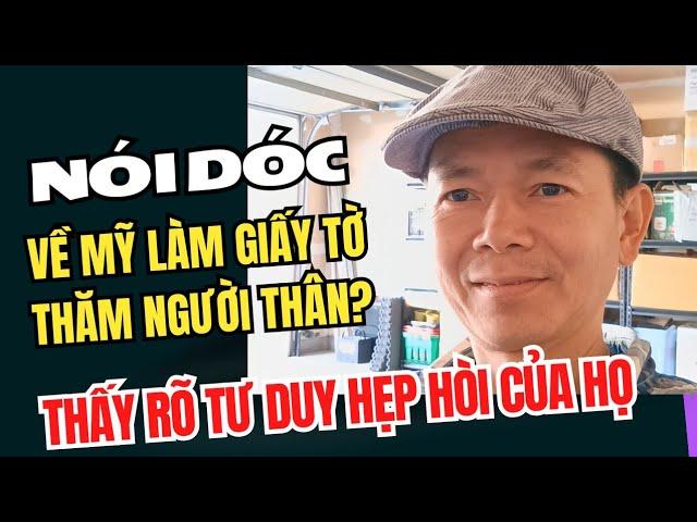 DTH về Mỹ làm giấy tờ có gì sai? Sao tư duy hẹp hòi thế!