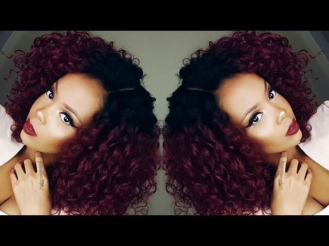 MY FAVE CURLY WIG | OUTRE SYNTHETIC SWISS X LACE FRONT VALENTINA + BEGINNGER WIG TIPS | TASTEPINK