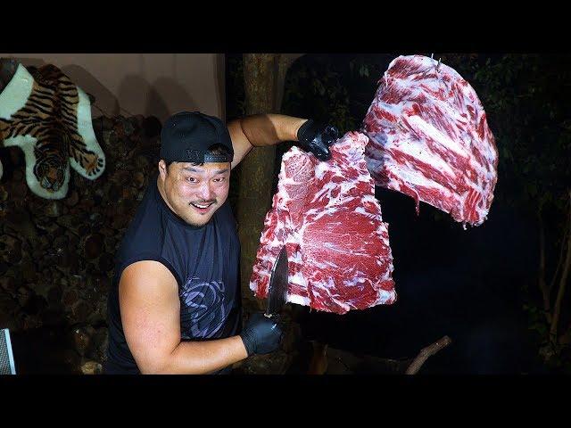 그저 고기가 먹고 싶었습니다.. 50만원짜리 한우짝갈비 FLEX~ / i just wanted to eat meat / CHARCOAL GRILLED RIBS