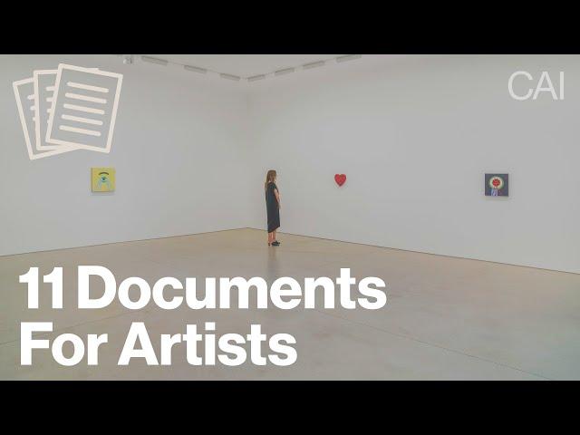 These 11 MUST-HAVE Documents Can Make The Difference To Enter the Art World