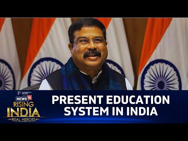 Education Minister Dharmendra Pradhan Exclusive Interview At Rising India Summit 2023 | News18