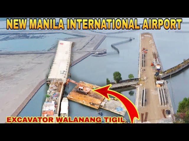 EXCAVATOR WALANG TIGIL/NEW MANILA INTERNATIONAL AIRPORT UPDATE 03/11/2025