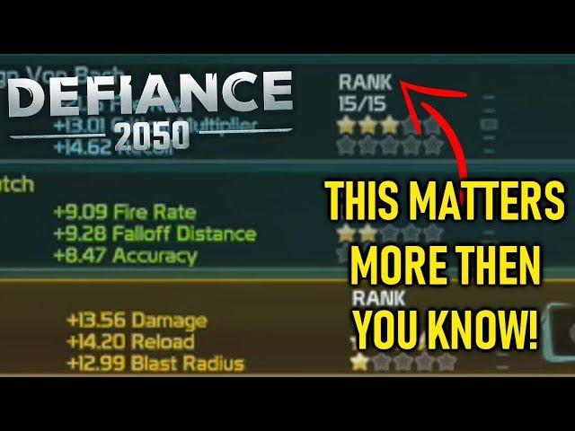 Defiance 2050 - How to get stronger!