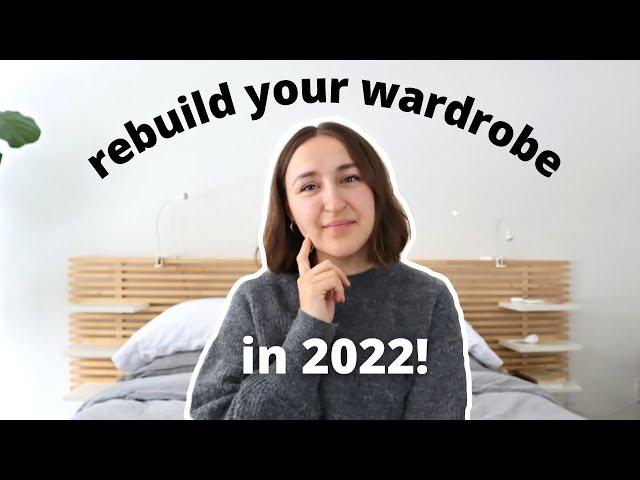 If I was rebuilding my wardrobe this year, this is what I would do!