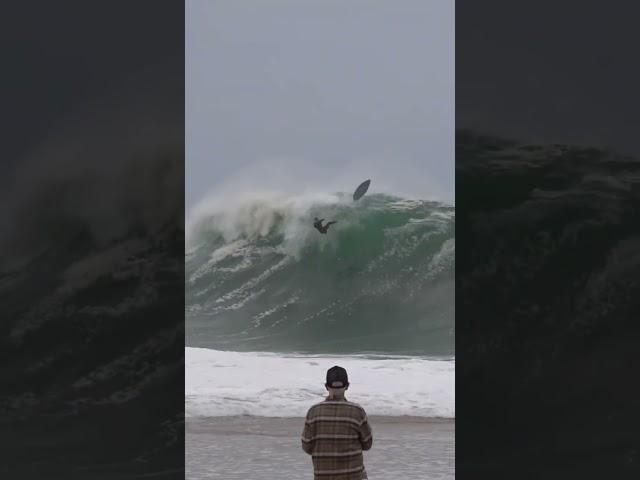 Surfer’s worst nightmare! #surf #bigwaves #shorts