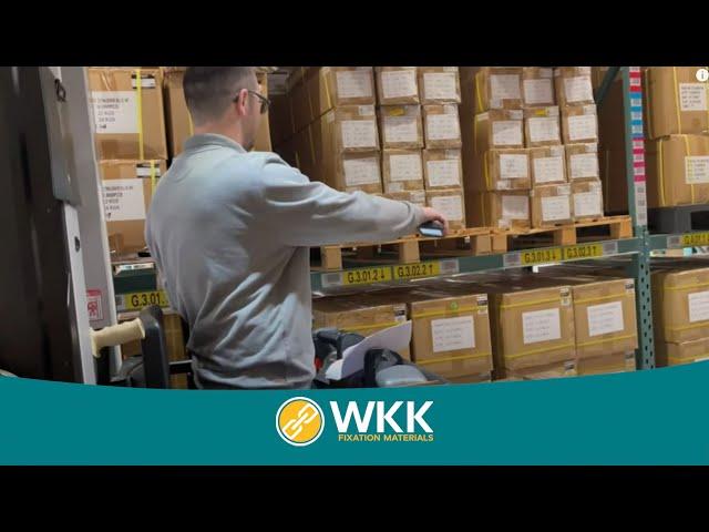 WKK starts using scanners for order processing