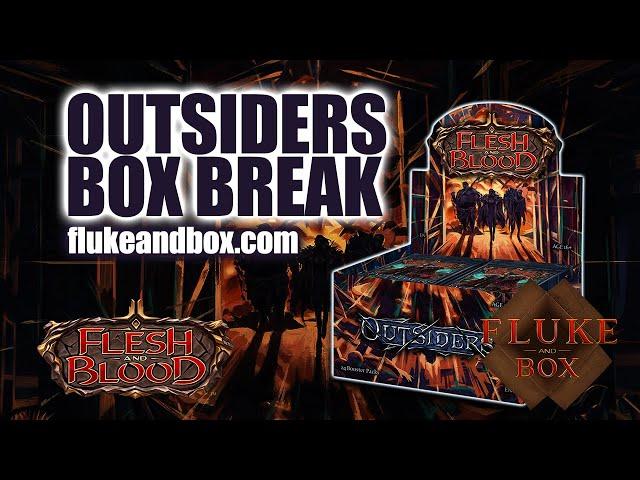 OUTSIDERS EARLY BOX BREAK #fabtcg