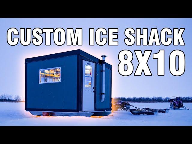 How we Built this 8x10 Insulated Metal Panel Ice Shack