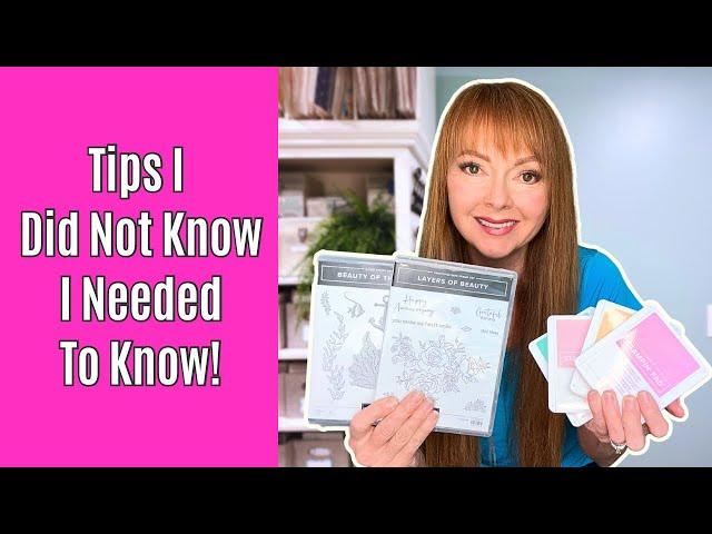 Helpful Tips For Stampin’ Up! Craft Supplies