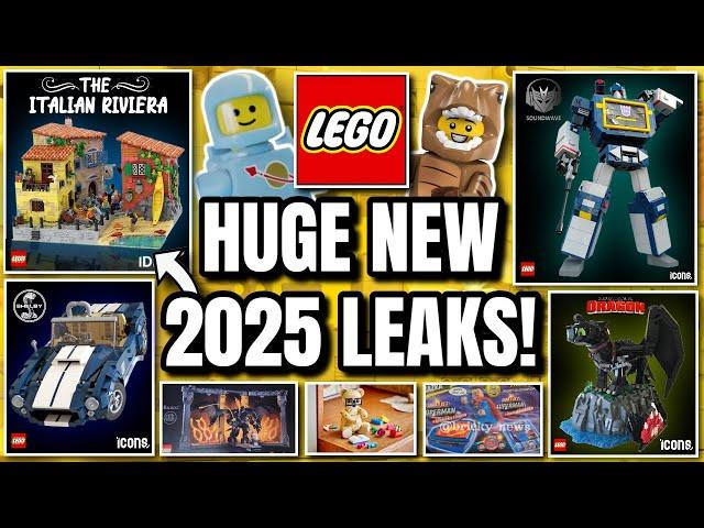 NEW LEGO LEAKS! (Icons, Ideas, Promos, Bricklink & MORE!)