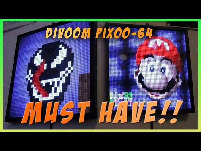 Divoom Pixoo-64 is a MUST HAVE!!