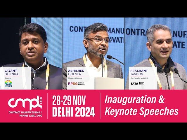 CMPL Expo Delhi 2024: Inauguration & Keynote by Industry Leaders