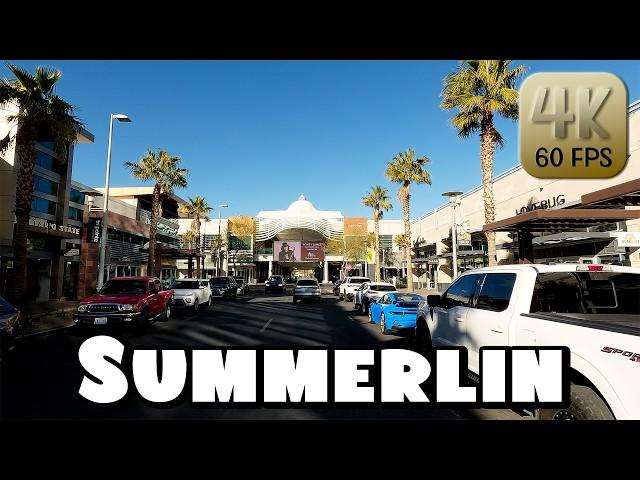 Driving Around Summerlin, Nevada in 4k Video