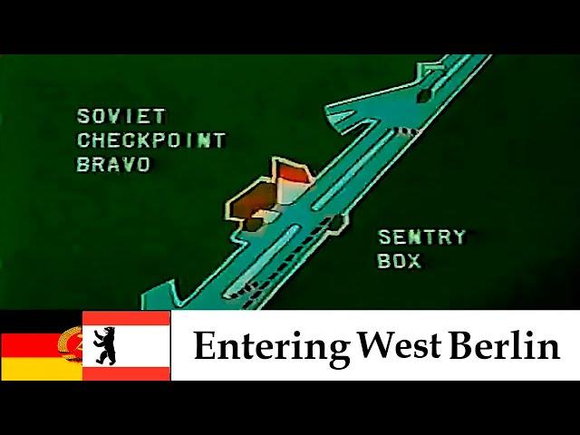 Destination Berlin (1989) - British guide on getting to West Berlin