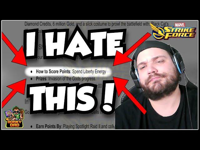 Forcing To Core Showcases SUCKS! | Here's How To make It Suck Less | Marvel Strike Force