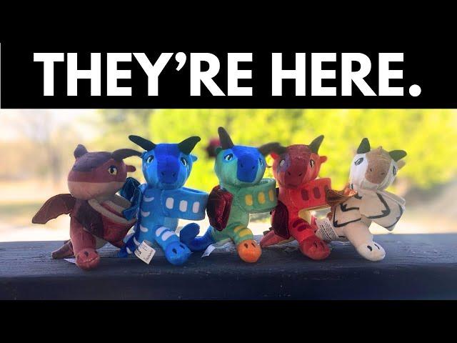 I Got the New Wings of Fire Cutie Cuff Plushies | A Stupid Review