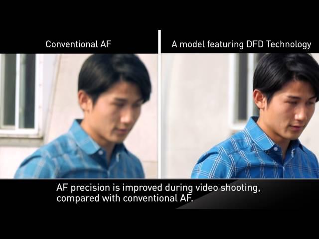 Panasonic - LUMIX G Series - DMC-GH4 - Contrast AF System with DFD (Depth From Defocus) Technology.