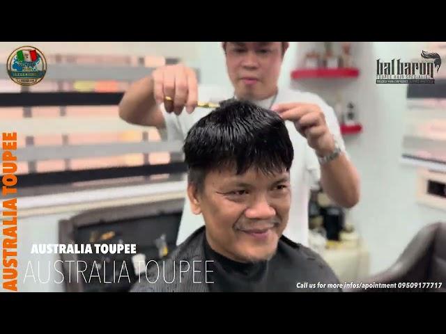 Toupee hair installation|angeles pampangga|Bal baron toupee hair specialist