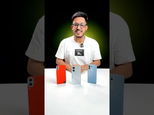 vivo T4x vs. Realme P3 vs. CMF Phone 1