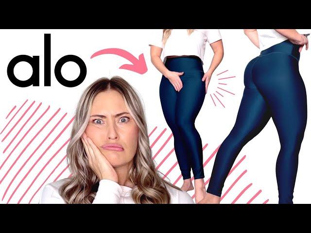 NEW ALO YOGA LEGGING TRY ON REVIEW / 7/8 HIGH WAIST AIRLIFT LEGGING HAUL