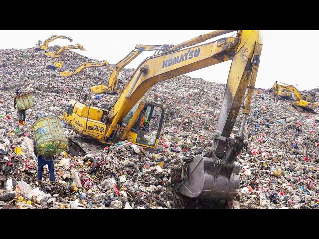 How They Process Tons of Garbage in Mega Landfill