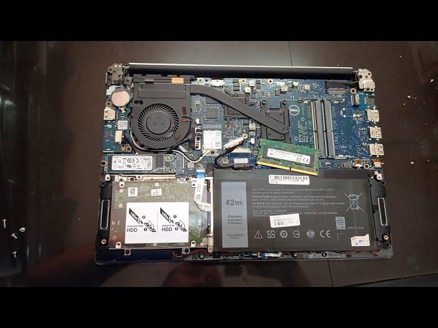 Dell inspiron 14 7000 disassembly, Memory, SSD upgrade