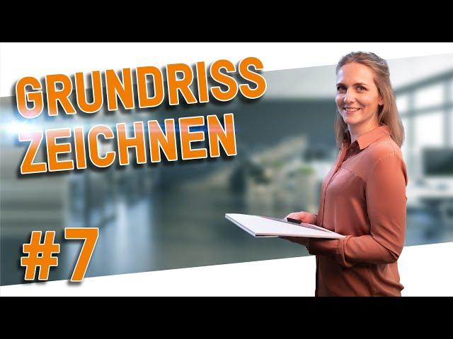 KURZ ERKLÄRT #7 Grundriss zeichnen mit Berit | Auszubildende Bauzeichnerin