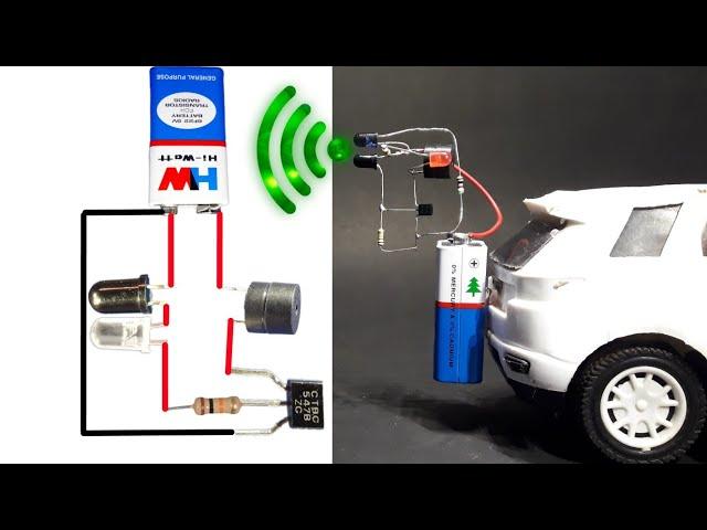 car parking sensor project circuit / sensor project