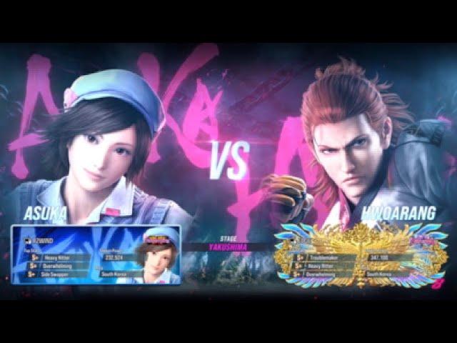 R2WIND (Asuka) vs EDGE (Hwoarang) Ranked Match Set (Tekken 8)